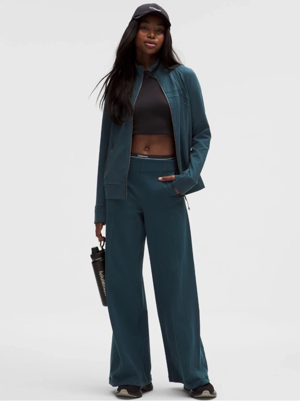 Lululemon Define Track Jacket Luon Indochine Blue SZ 8 - Picture 6 of 6